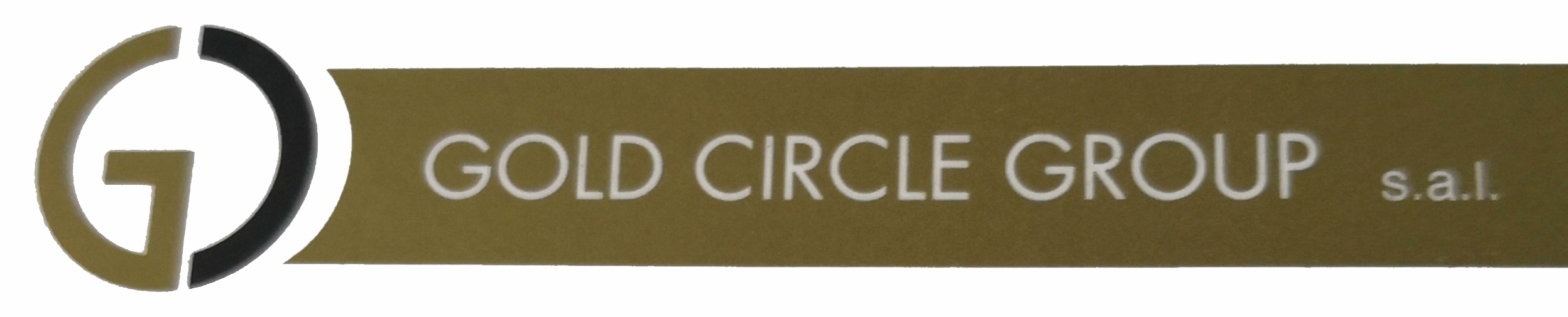 Gold circle group logo